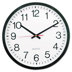 Universal 1.63 in Contemporary Wall Clock