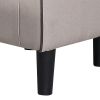 JST Accent Chair, Modern Accent Arm Chair, Suit for Living Room Bedroom Small Spaces Apartment Office (Fabric Beige)