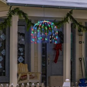 Christmas Decoration LED Lighting Fashion (Option: Coloured lights-30x30cm)