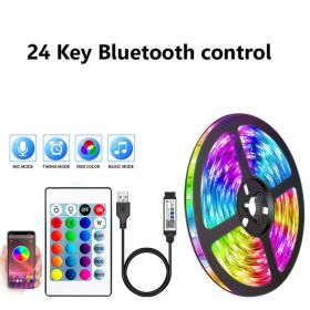 5050 Light Bar USB Bluetooth 5v Flexible LED Strip (Option: 1m-USB 24 Bluetooth)